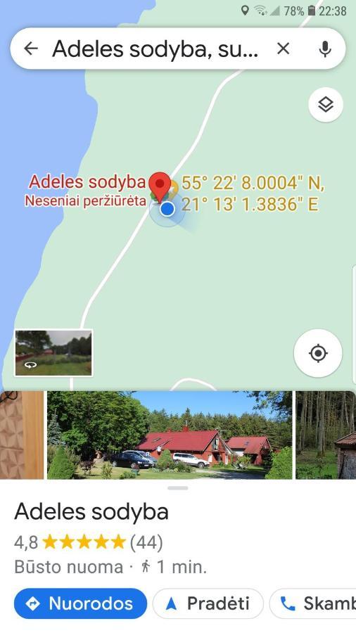 Namelis Nr 1 Adeles Sodyba Sturmai Esterno foto